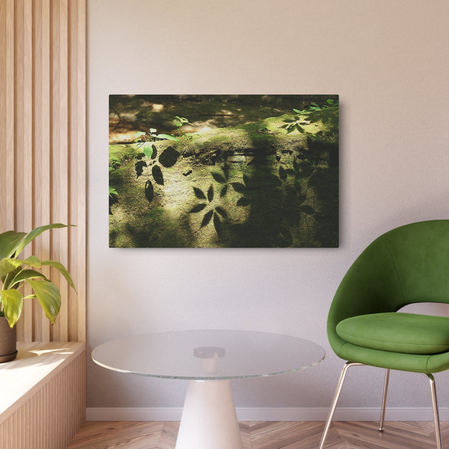 Nature-Inspired Metal Art Sign, Rustic Home Decor, Garden Wall Art, Unique Gift for Nature Lovers, Outdoor Wall Decor, Handcrafted Art, Forest Shadows