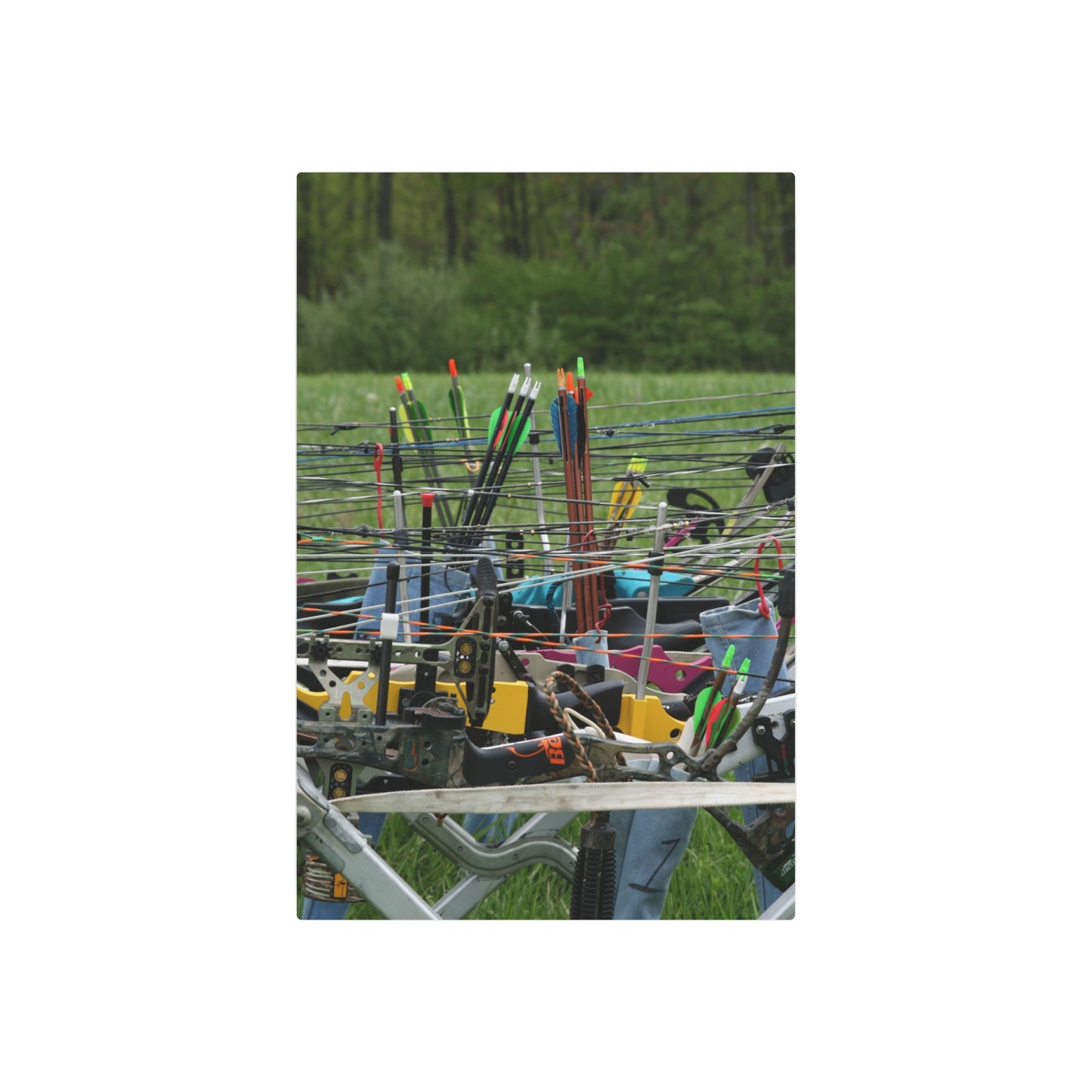 Rustic Metal Art Sign for Archery Lovers, Gift for Hunters, Unique Archery Wall Art