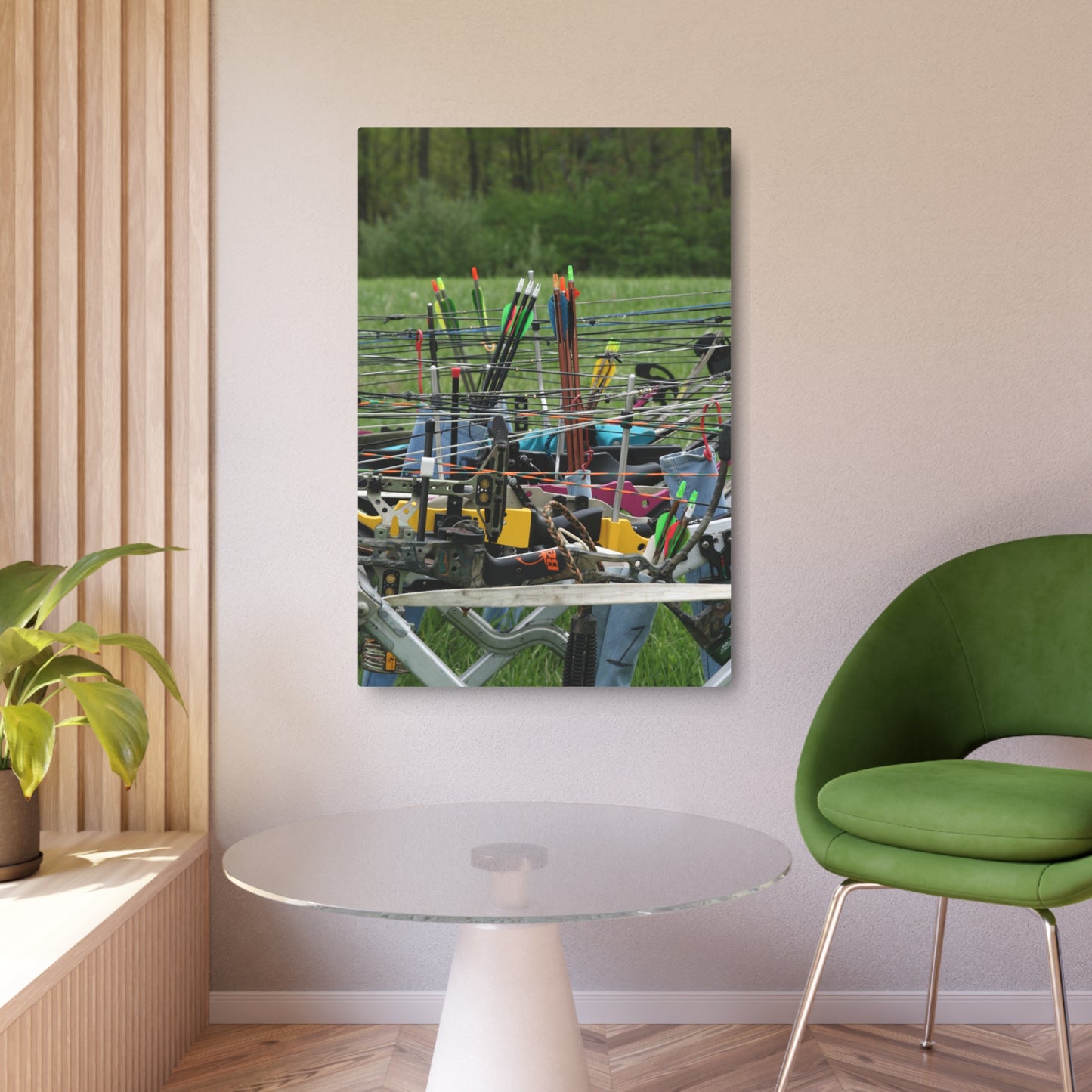 Rustic Metal Art Sign for Archery Lovers, Gift for Hunters, Unique Archery Wall Art