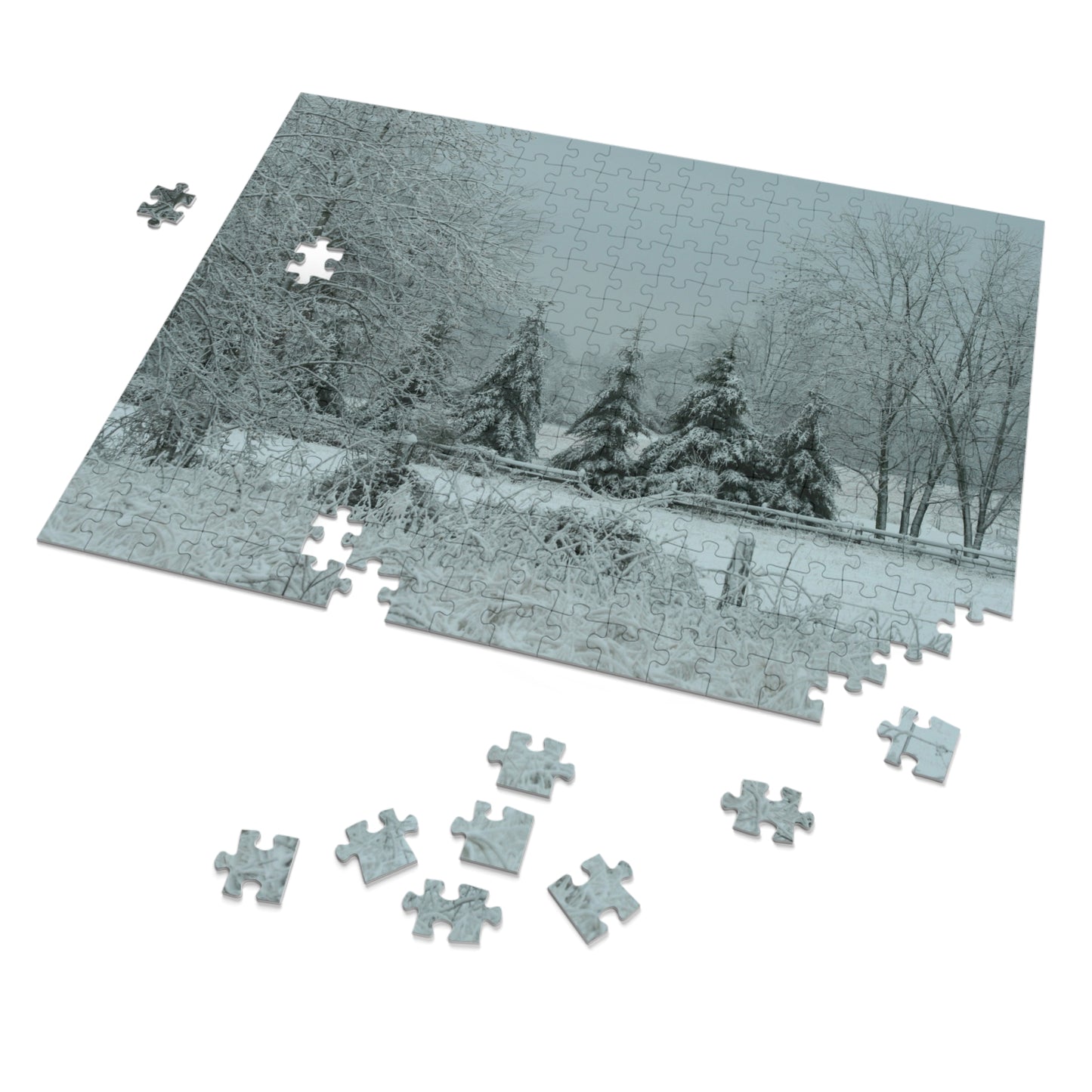Jigsaw Puzzle with Tin For Family Nights