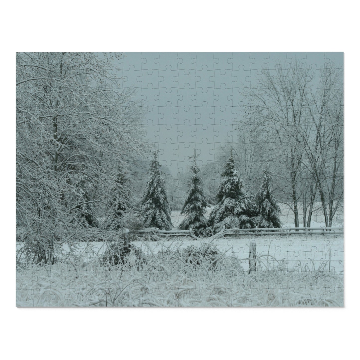 Jigsaw Puzzle with Tin For Family Nights