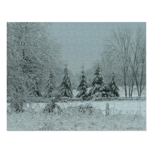 Jigsaw Puzzle with Tin For Family Nights