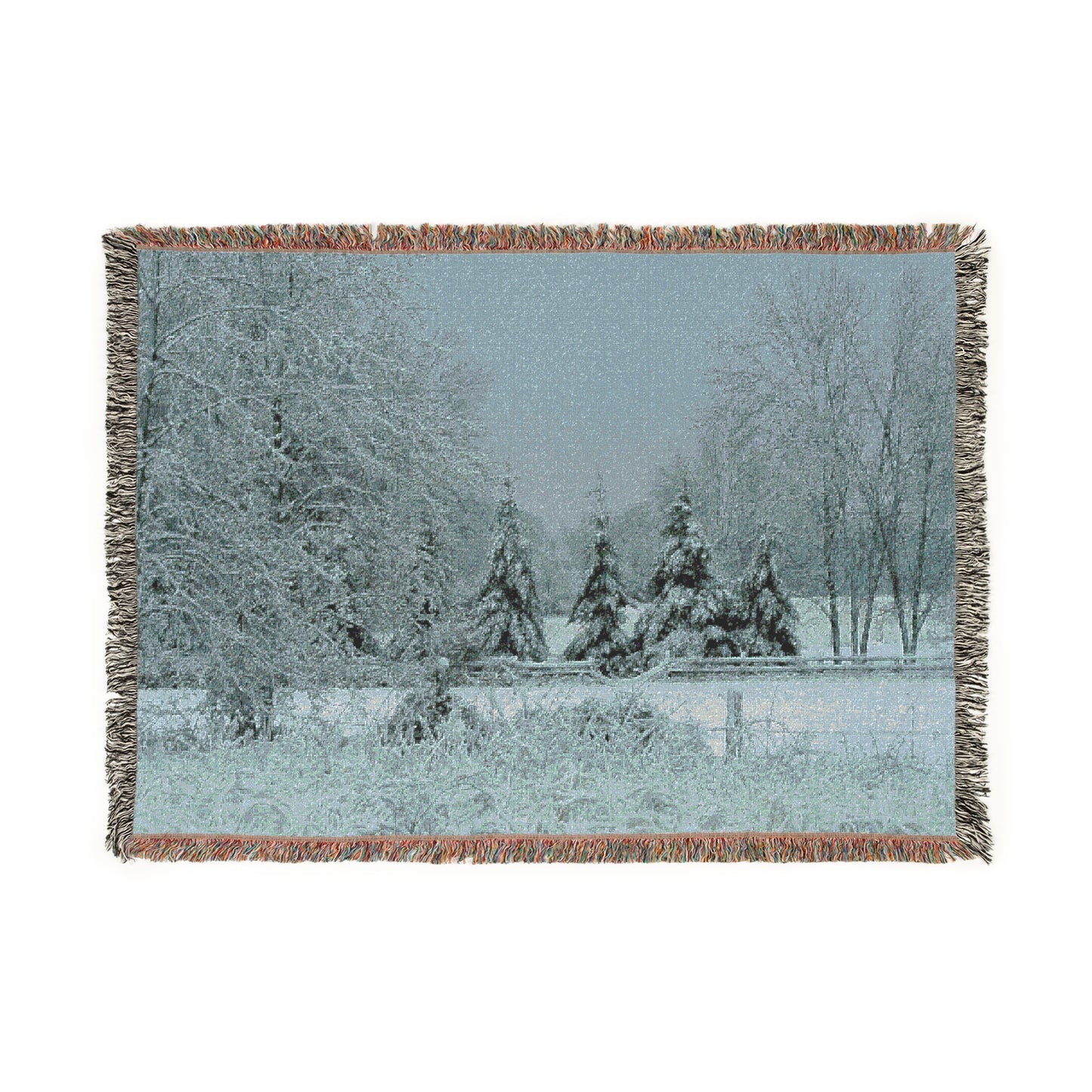 Woven Blanket For Warmth Or Display