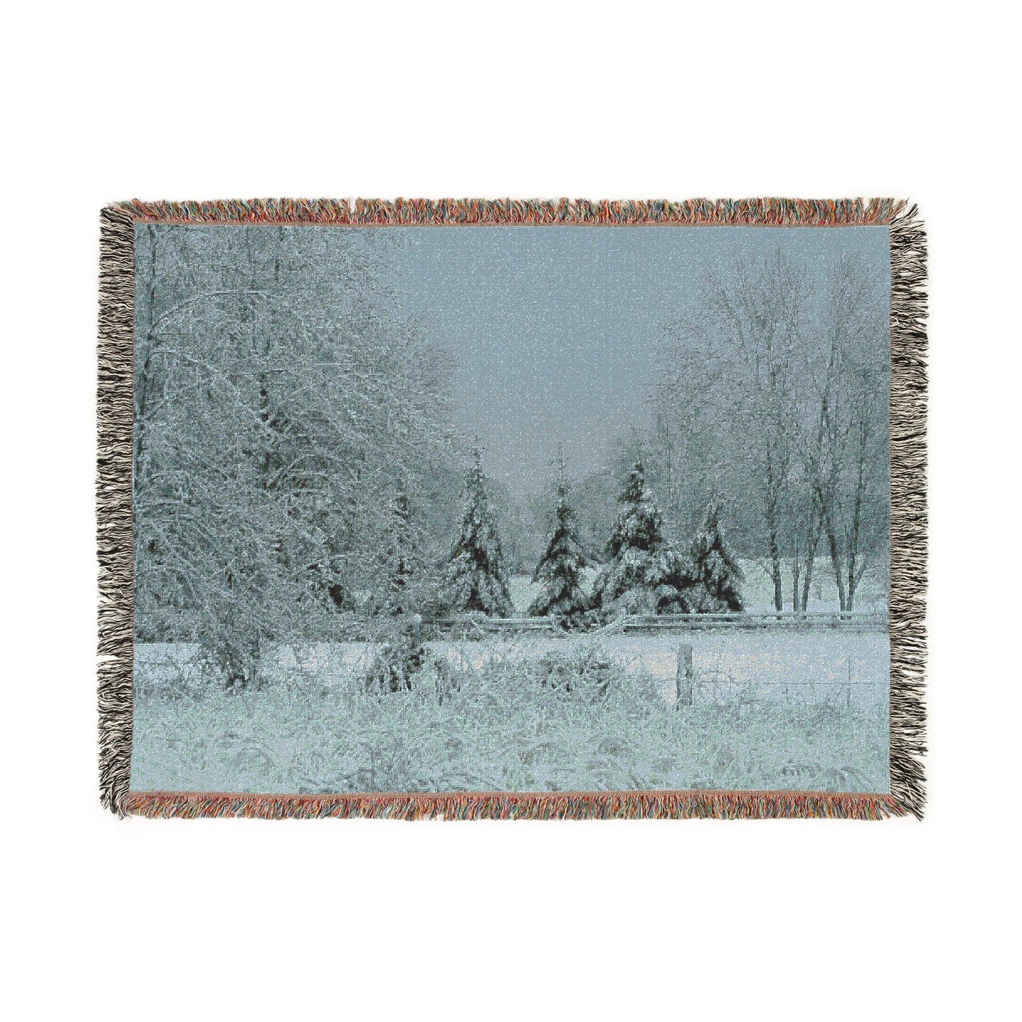 Woven Blanket For Warmth Or Display